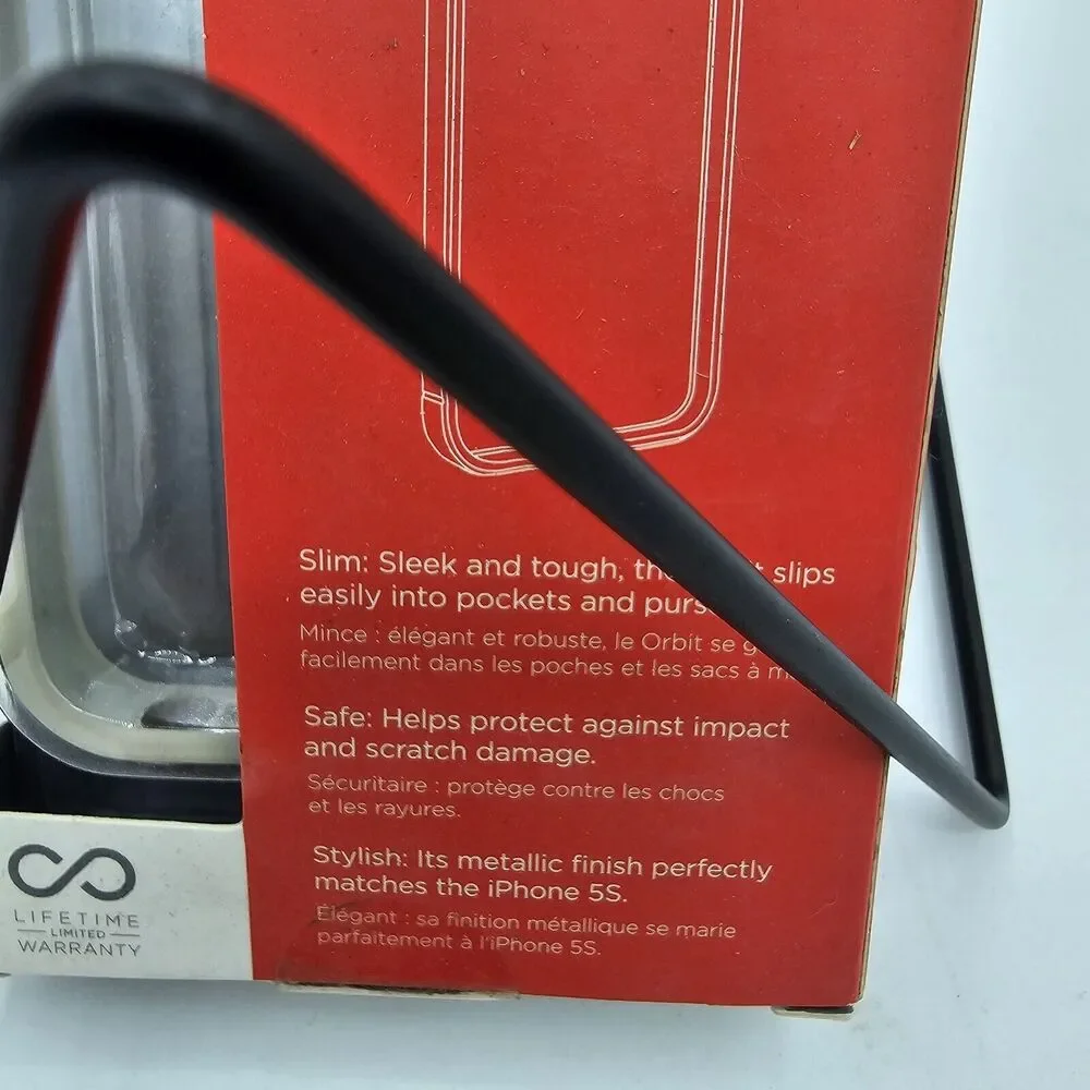 invisible shield orbit iPhone 5s Rose Gold case, New In Box, Impact Resistant